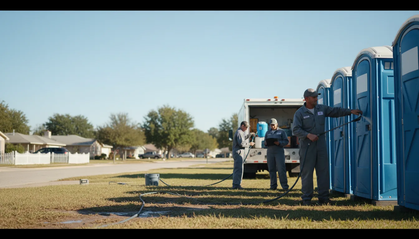 Long-Term Portable Toilet Rental in Fabens, TX near me